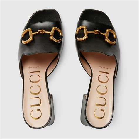 chanclas gucci mujer|gucci sandals women black.